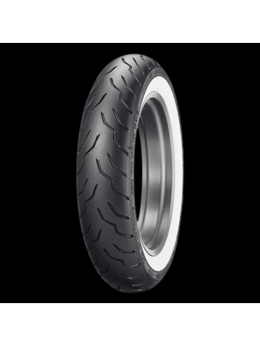 LLANTA DUNLOP AMERICAN ELITE MT90B16 M/C 72H TL FRONT CARA BLANCA 